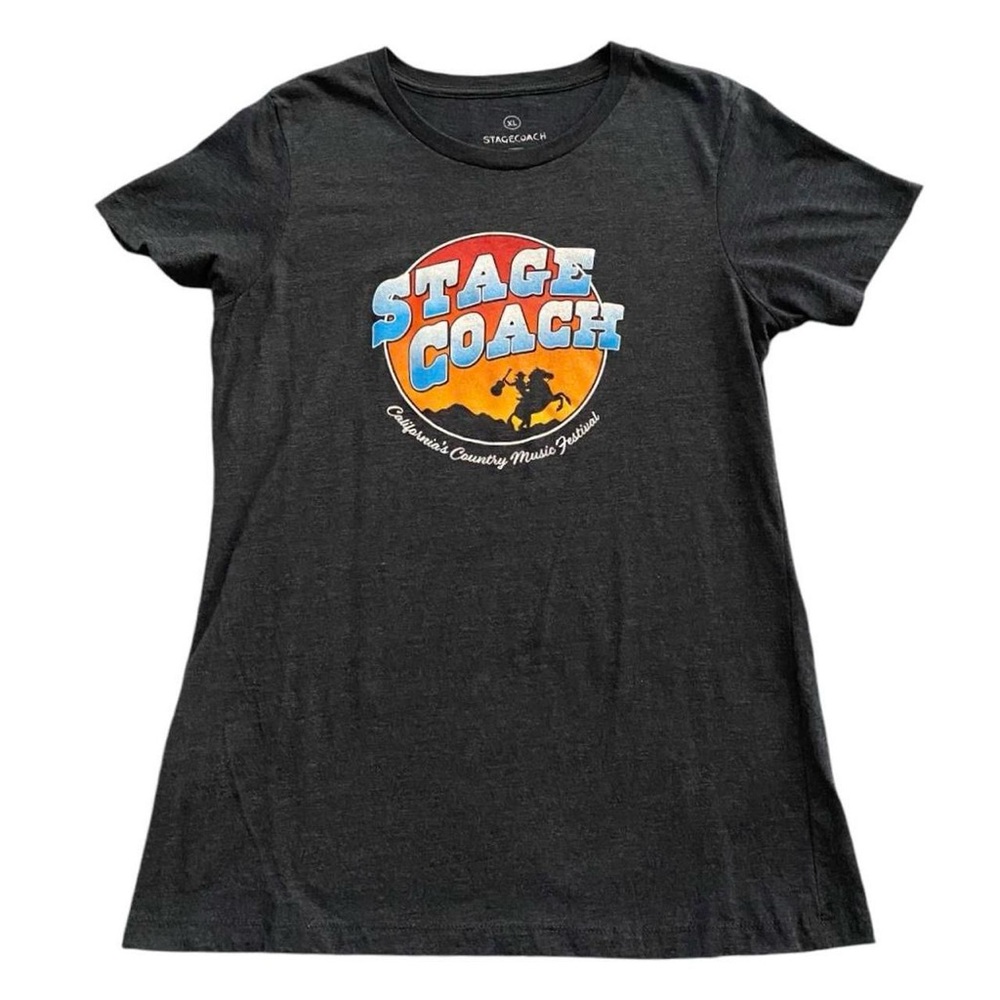 Stagecoach Country Music Festival 2017 Tshirt XL Band Lineup 10 Year Anniversary - Picture 2 of 7